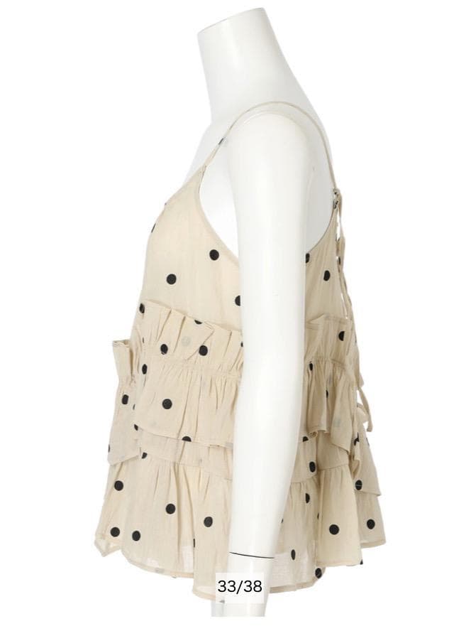 【新品】Mystrada♡《店舗限定》フリルティアードキャミ
