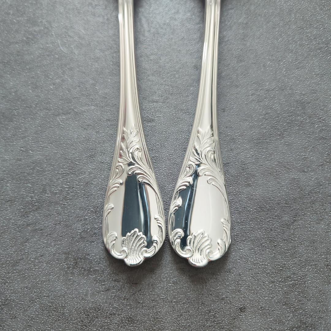 希少 美品 クリストフル マルリー デザートスプーン 2点