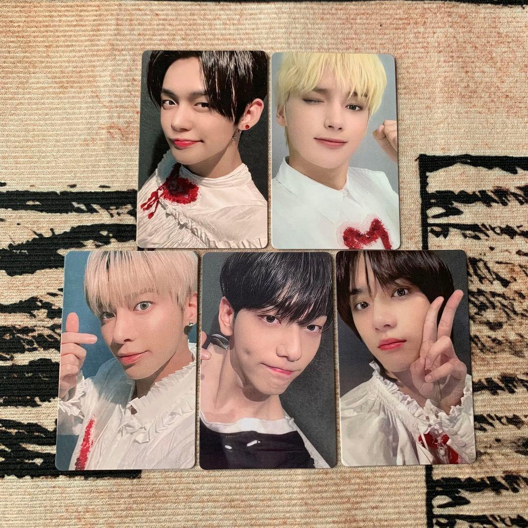 TXT アンケート 2021 FC 会員限定 トレカ 5枚