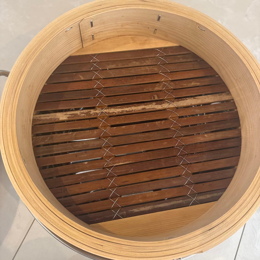 中華蒸籠　檜　鍋セット　30センチ