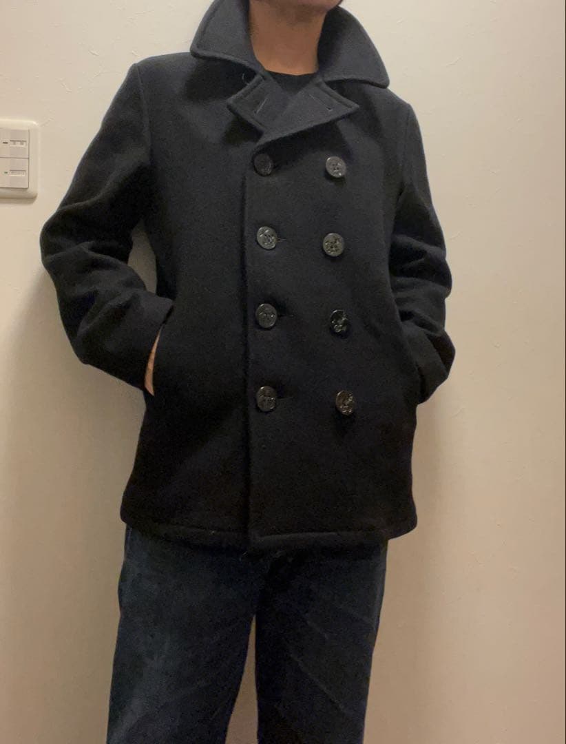 美品 SCHOTT US740N Pコート 40サイズ 7118 別注