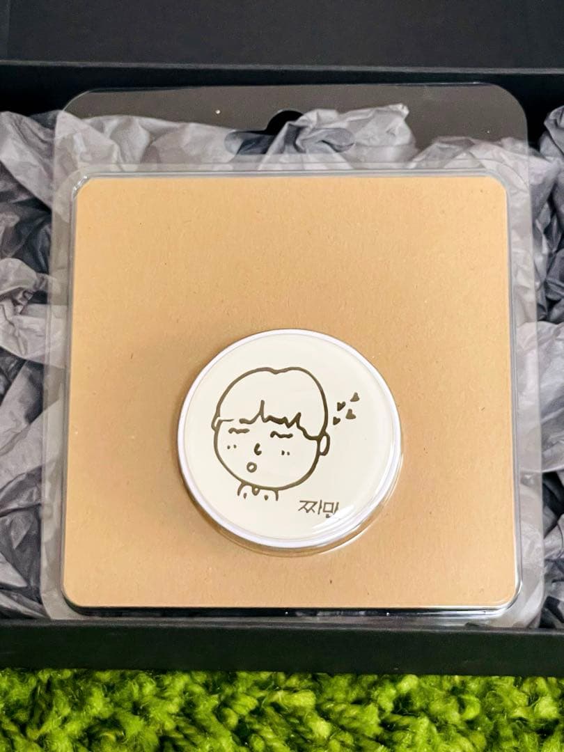BTS ジミンサノク FACE スマホグリップ ソンムル イゲマジャ