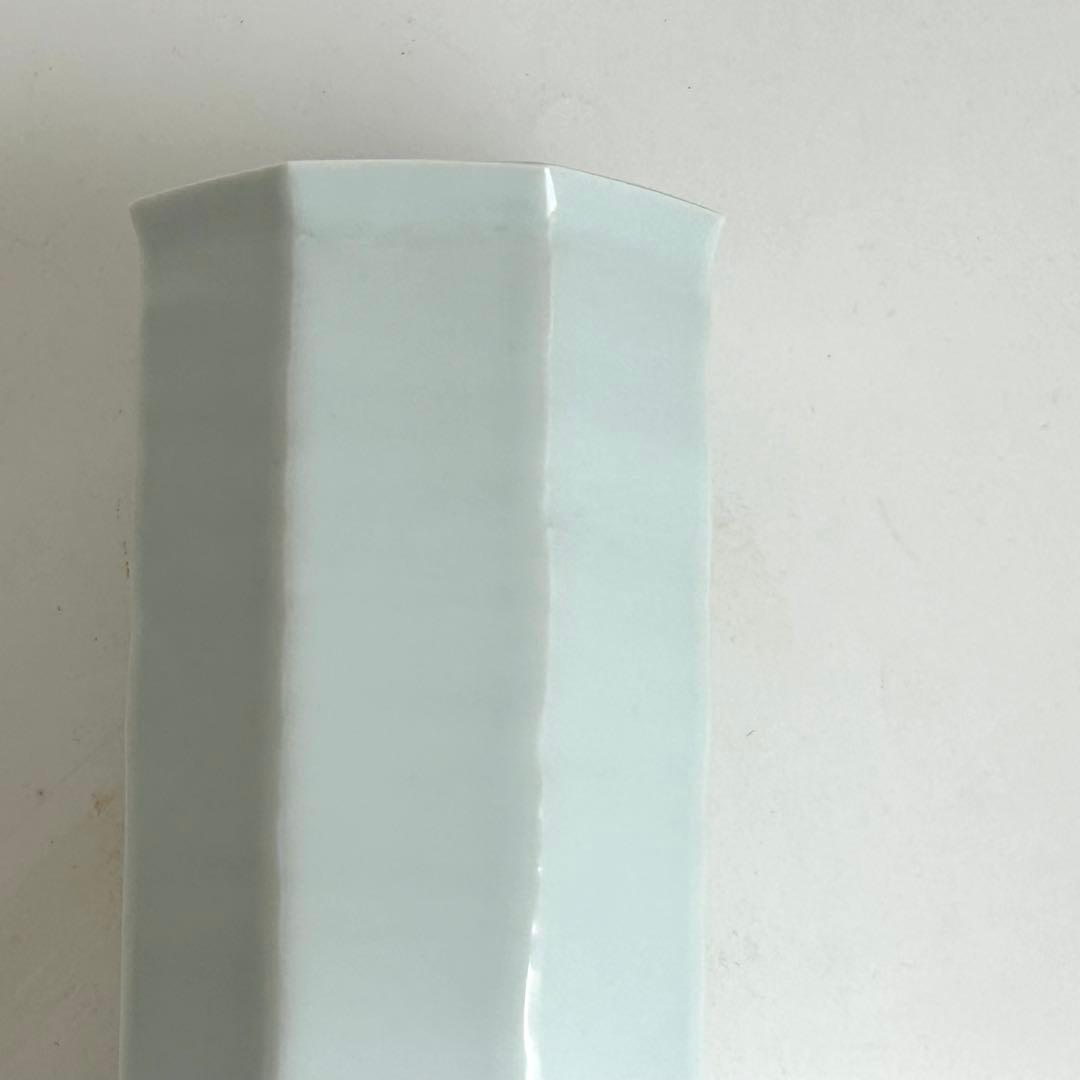 【美品】陶器 花瓶 花器 満之 木箱入り