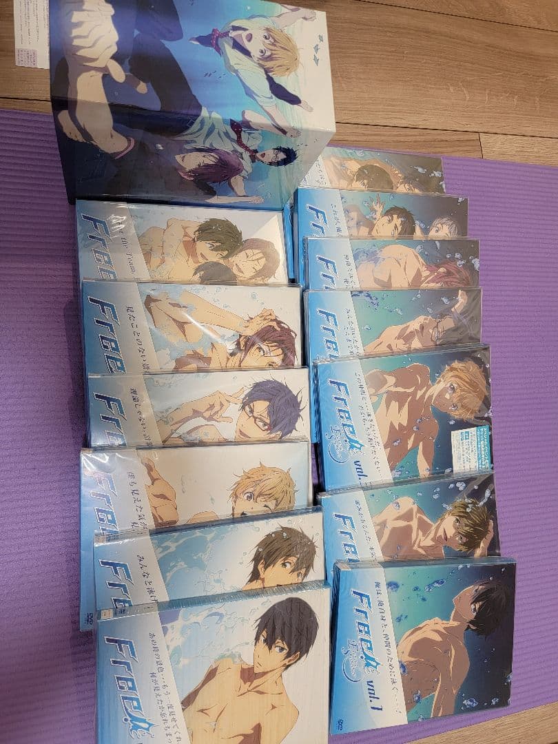 Free! vol.1-12 DVDセット