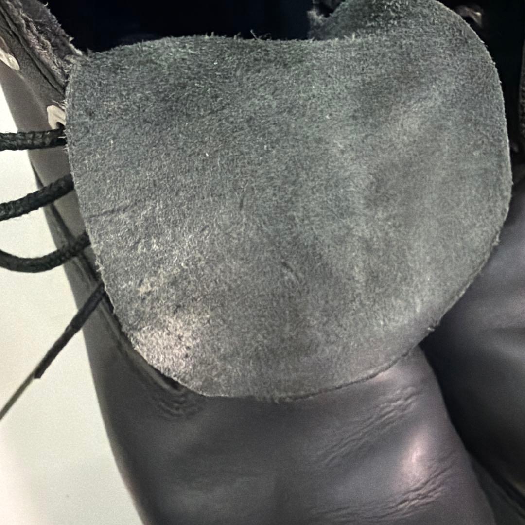 Timberland ブラックレザー ハイカットブーツ