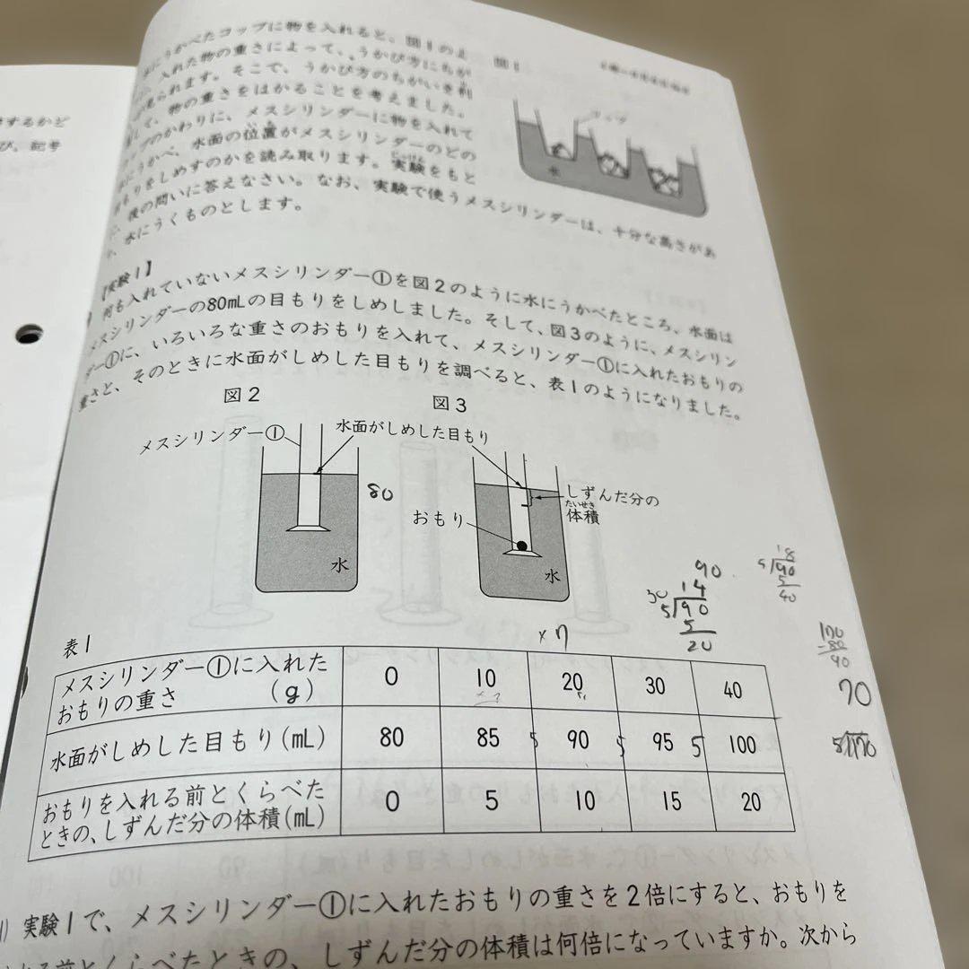 日能研 4年 全国公開模試 2025年