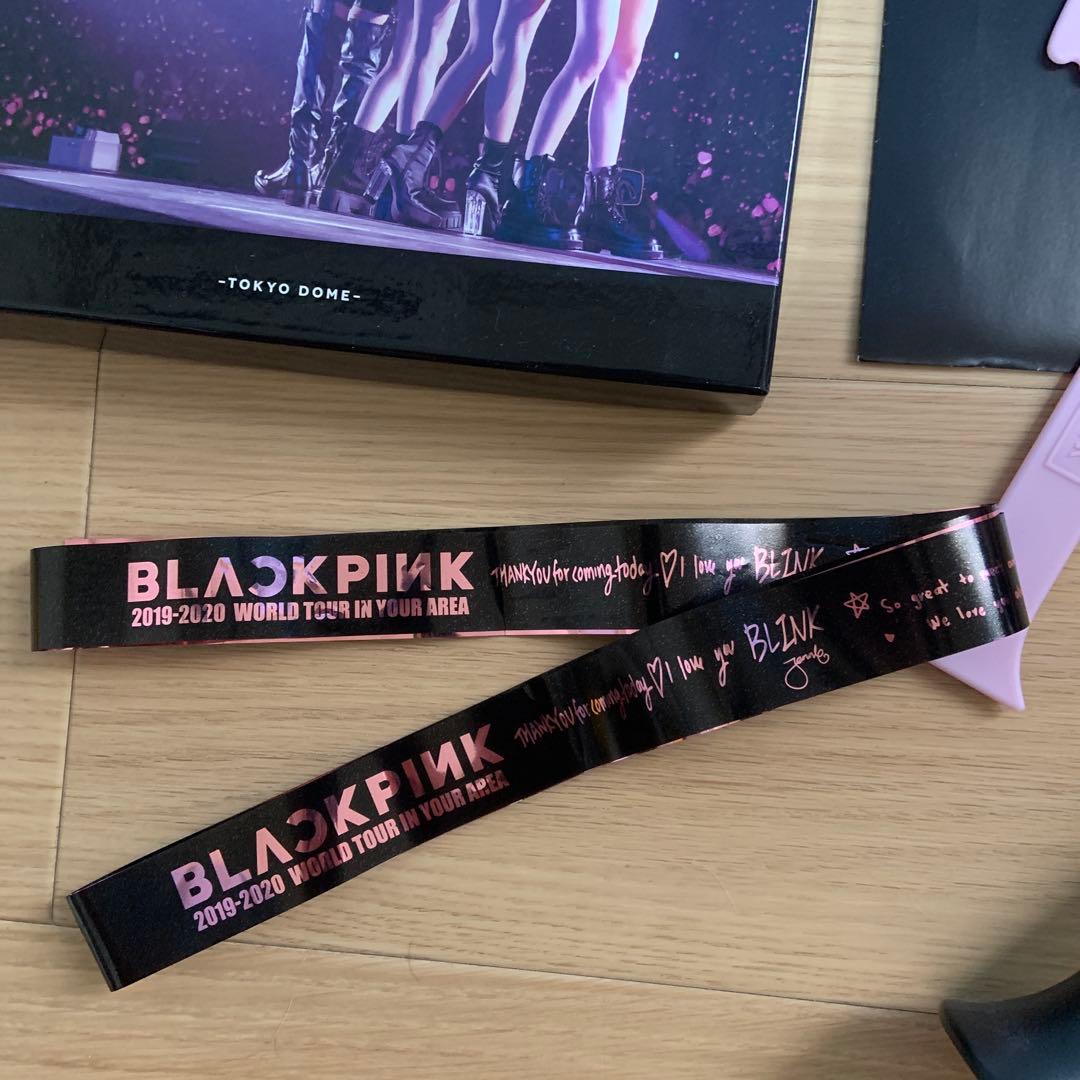 Blackpink2019-2020シーグリ2020うちわペンライト銀テープ