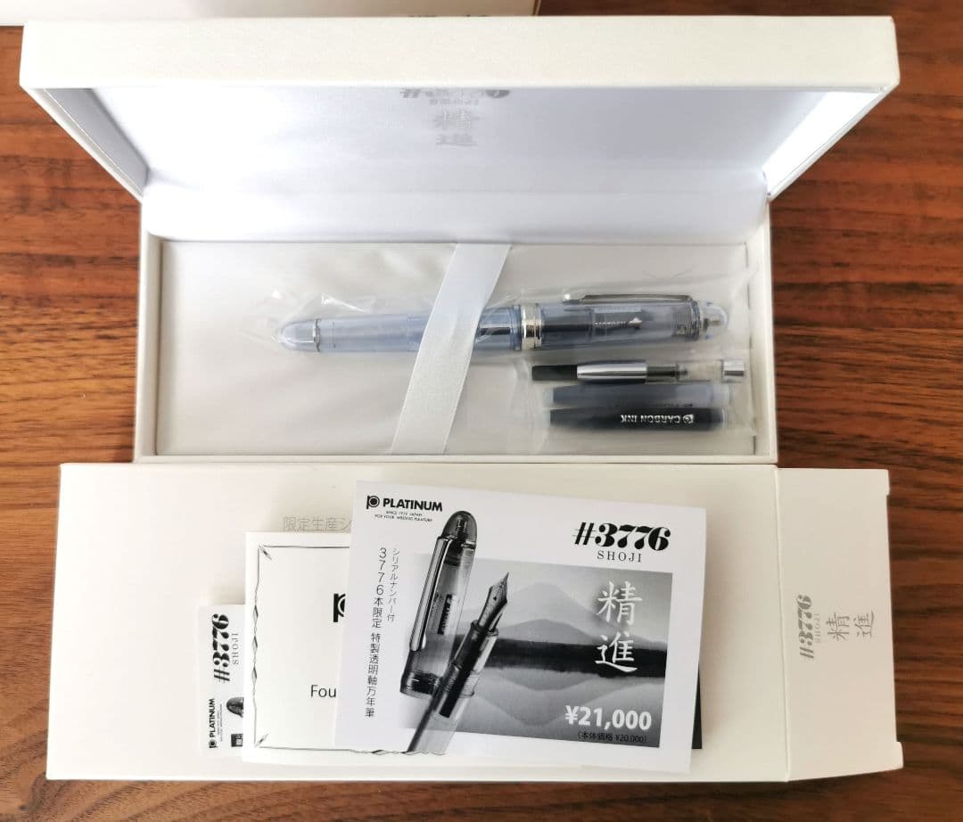 プラチナ万年筆　富士五湖シリーズ　3776 ５個新品セット