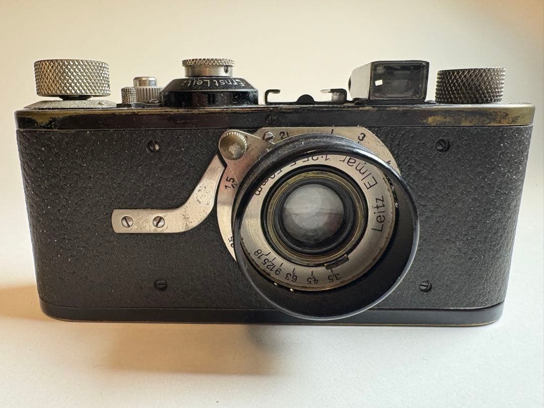 Leitz（Leica）刻印 フィルムカメラ＋レンズ付き 動作未確認 現状品