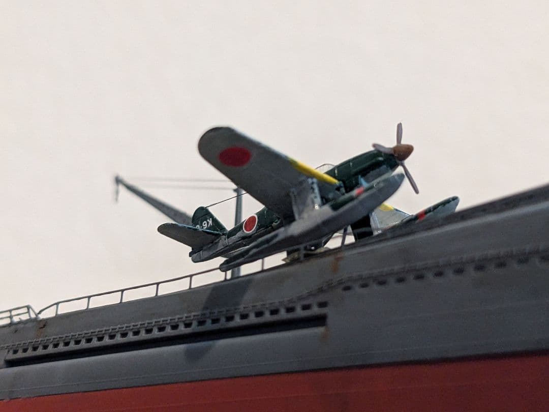 タミヤ1/350伊-400スペシャルエディション完成品　ケース付き