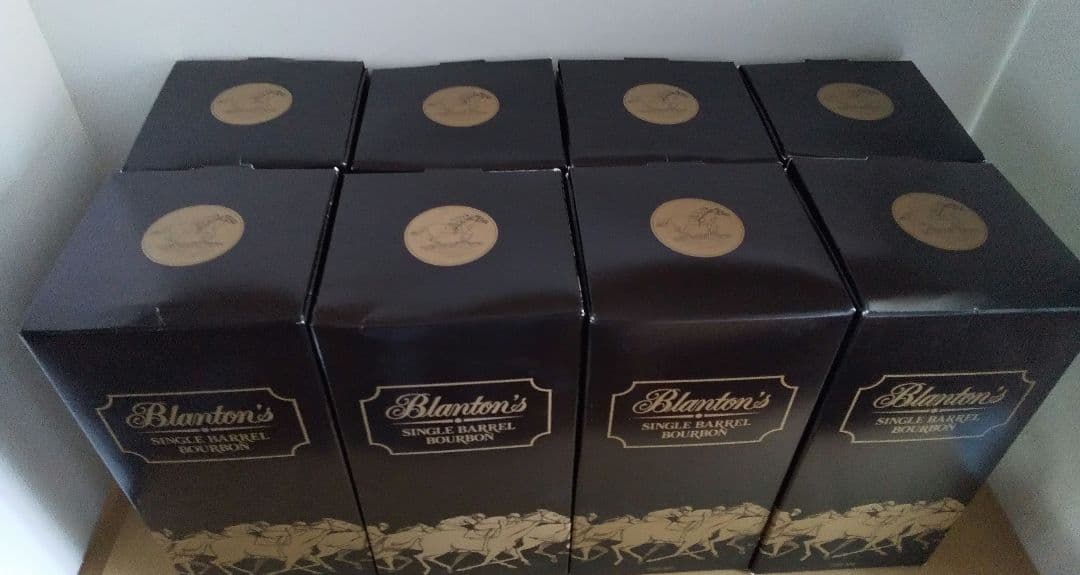 8本 ブラントン ブラック 750ml Blanton's BLACK