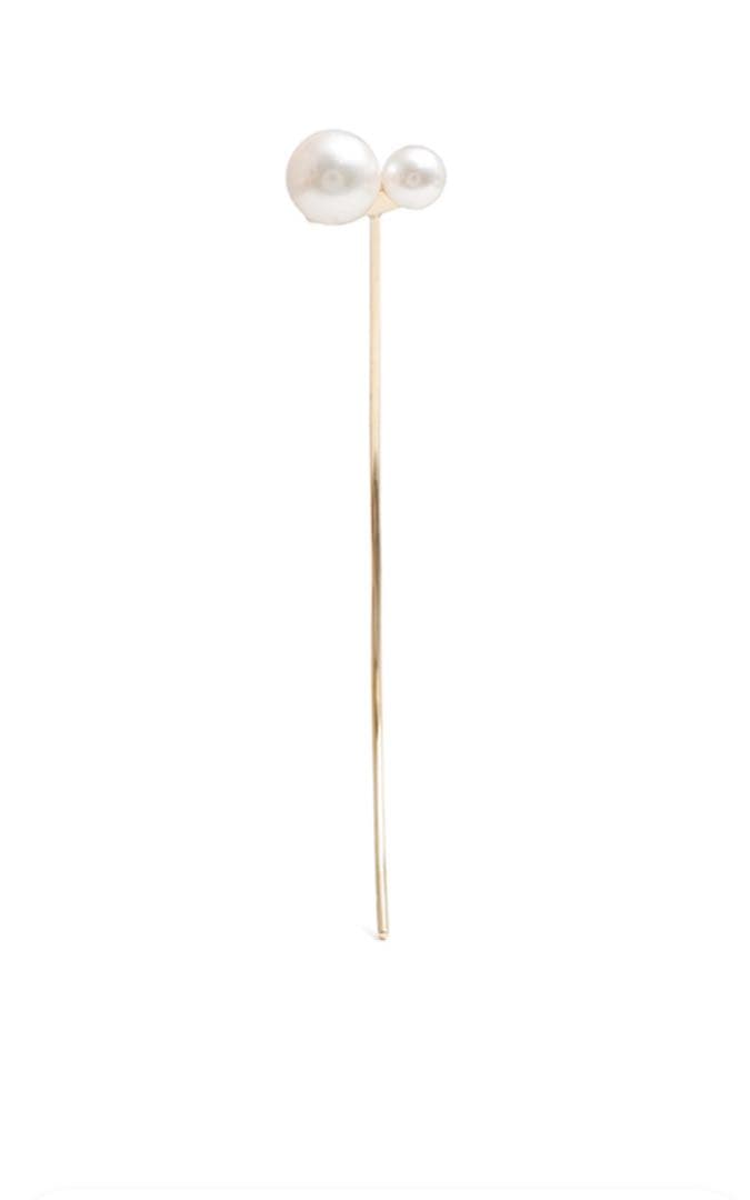 【美品】ヒロタカ　アコヤパールアローピアス