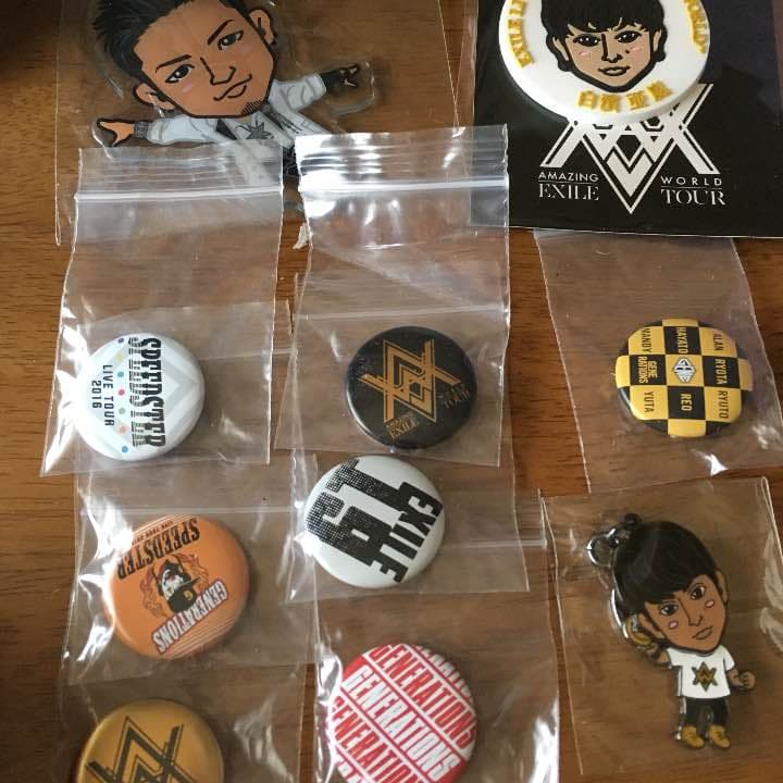 LDH 缶バッジ