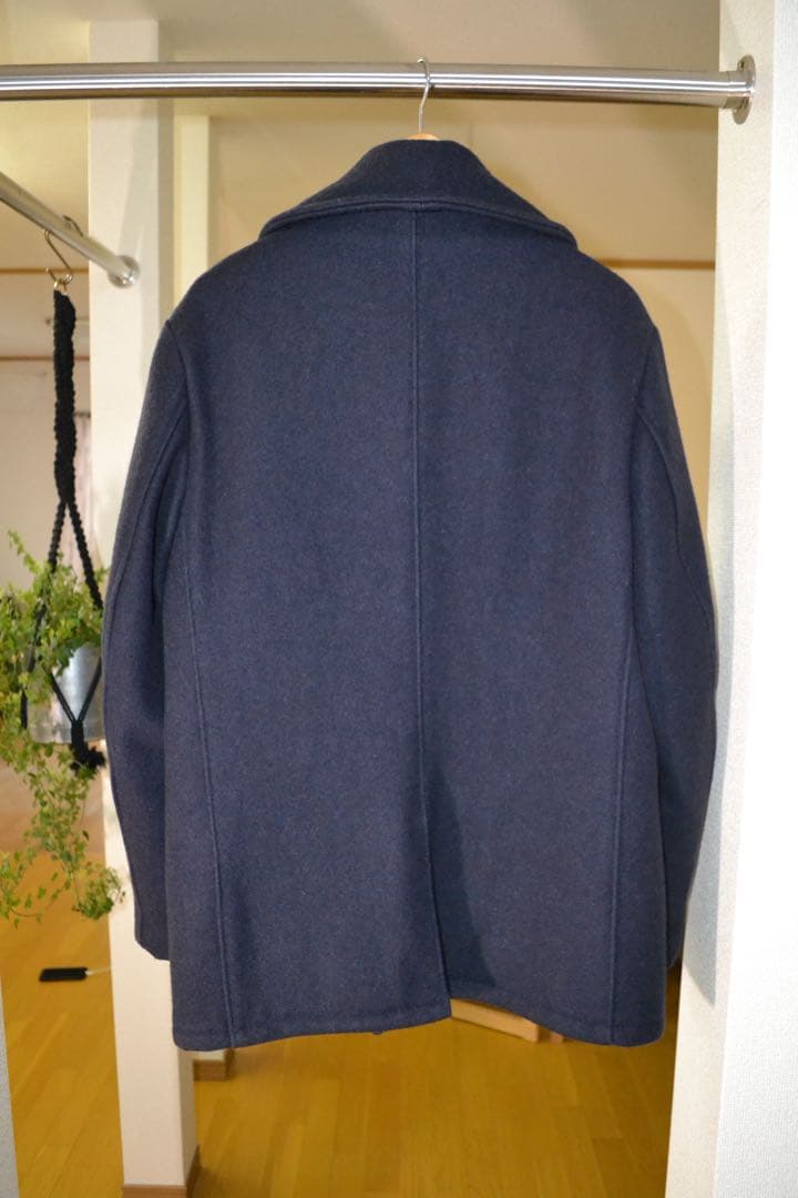 Schott 740N Pコート 希少ネイビー 米国製 40