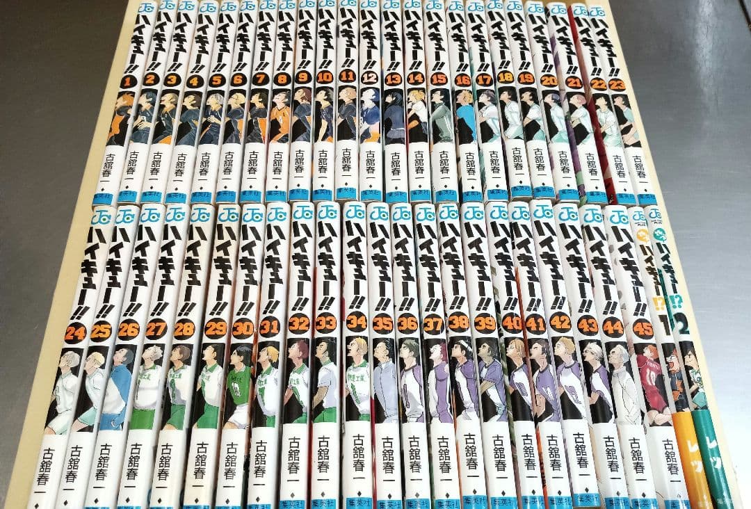 選べるオマケ付き！ハイキュー 全45巻セット れっつハイキュー 2冊付き