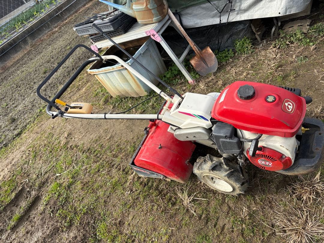 【手渡し】管理機/耕運機　ISEKI　マイペット63　培土機付き　大阪府八尾市