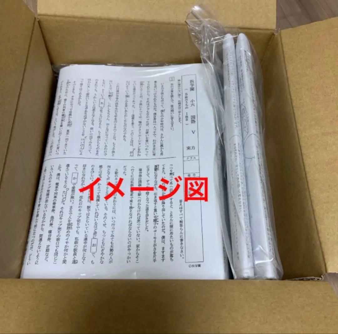 浜学園　小5　国語算数理科　Vクラス　復習テスト　実力〜No.42　解答解説付き