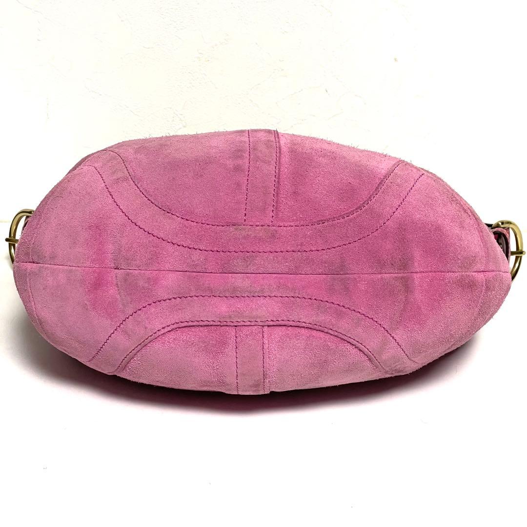 バッグ Coach Soho Shoulder Bag Suede Leather