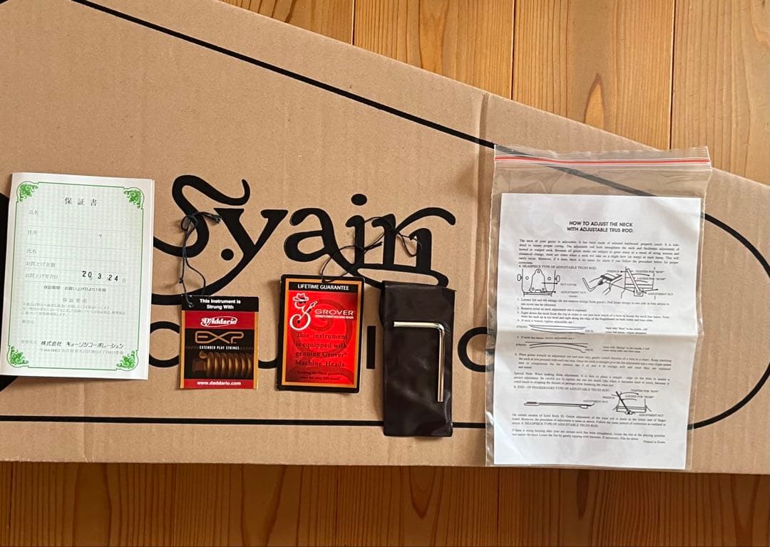 【廃盤品】S-Yairi YF-3Mエレアコ Fishman掲載GROVERペグ
