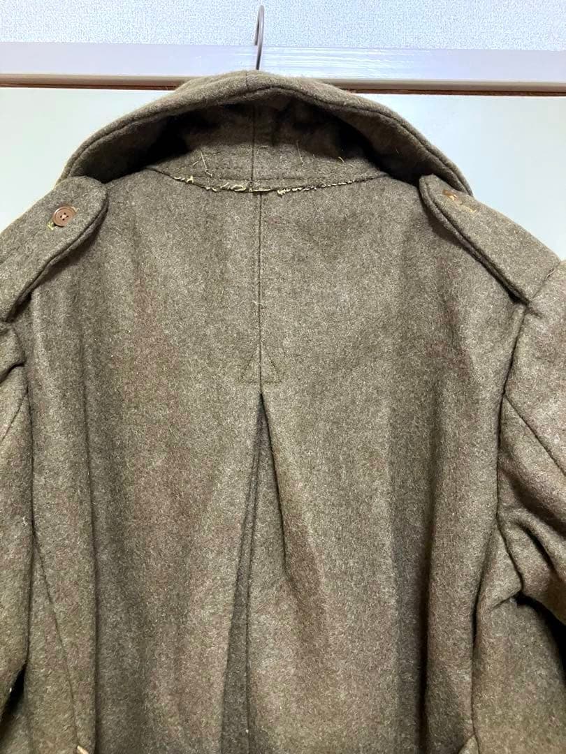 Euro VINTAGE 50s ギリシャ軍 ウールダブルコート ミリタリー