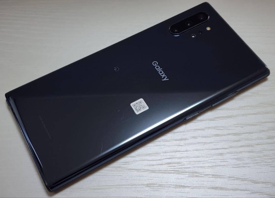 au SCV45 SAMSUNG Galaxy Note10+ ブラック