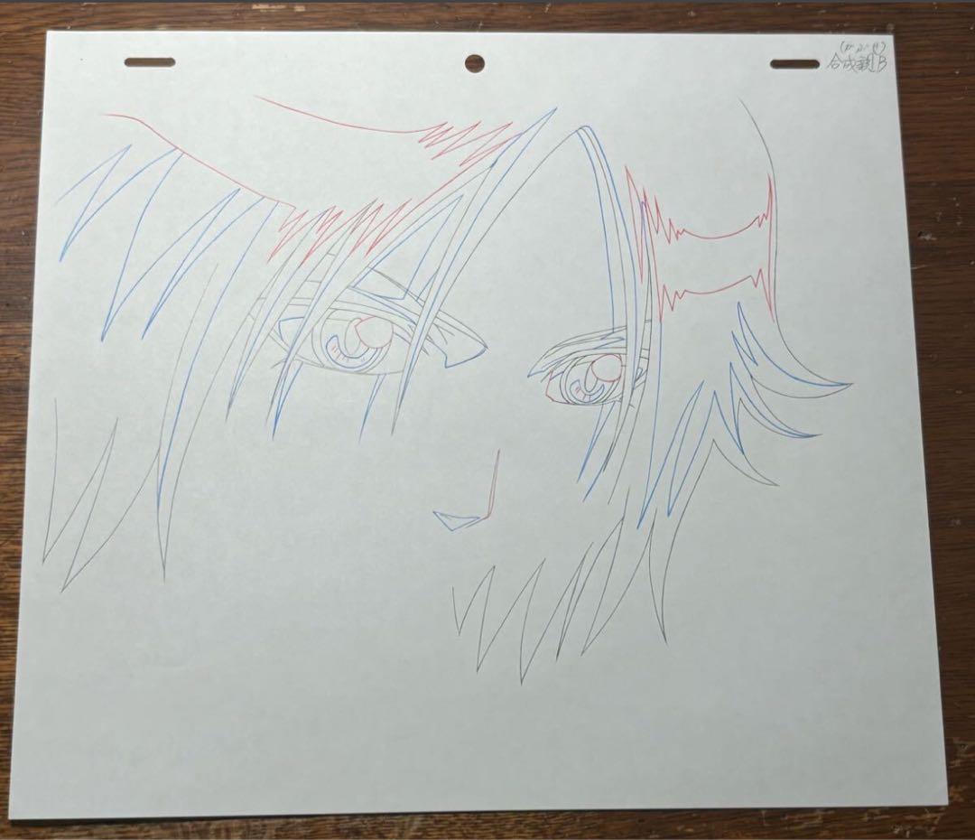 BLEACH セル画　夜一　② アニメ　レイアウト