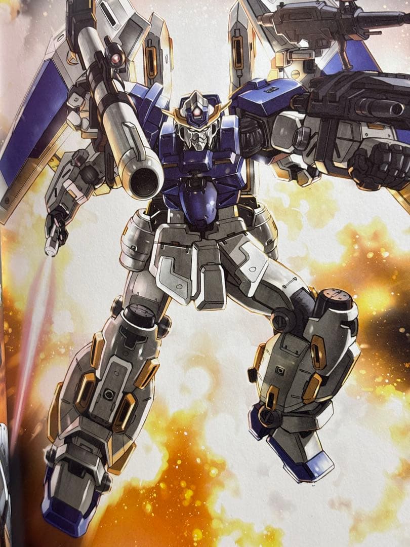 HG 機動戦士ガンダムサンダーボルト　ブルG塗装完成品