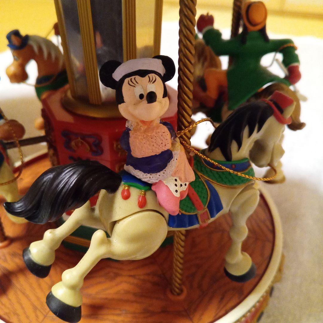 【レトロ】クリスマス　ディズニー　電子　オルゴール　メリーゴーランド
