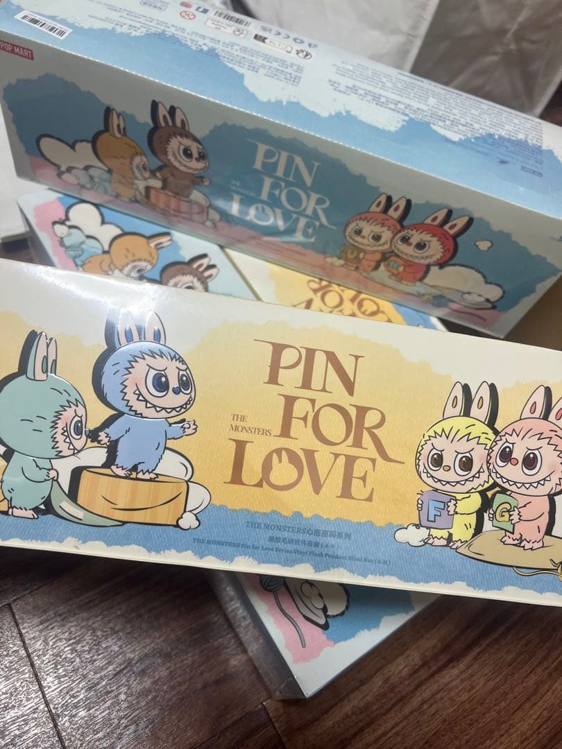 【正規品】PIN FOR LOVE ラブブ イニシャルアソート アルファベット