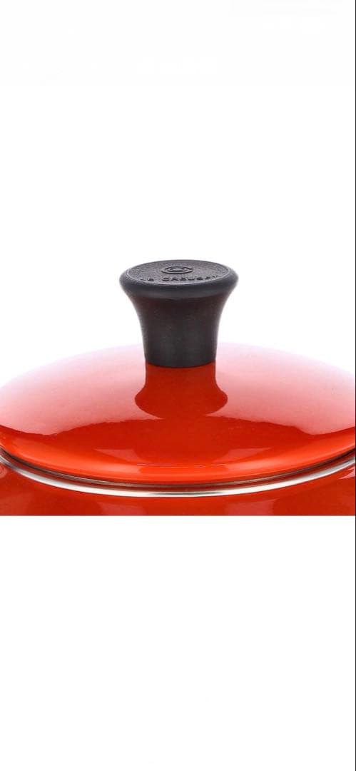 やかん　【ほぼ新品】LE CREUSET ケトル【禅】赤　1.5L