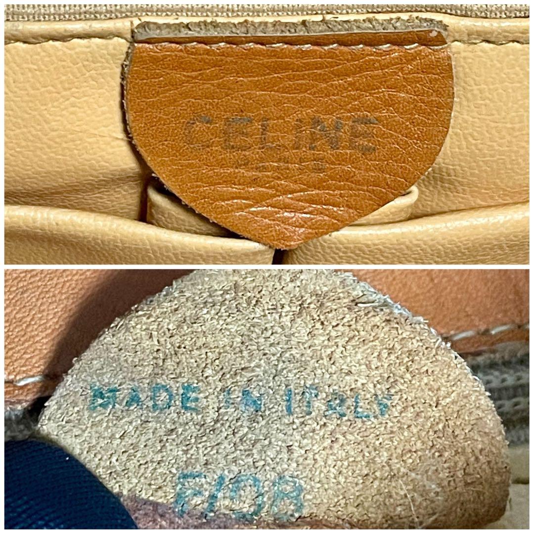 バッグ CELINE Vintage Chain Shoulder Bag Brown