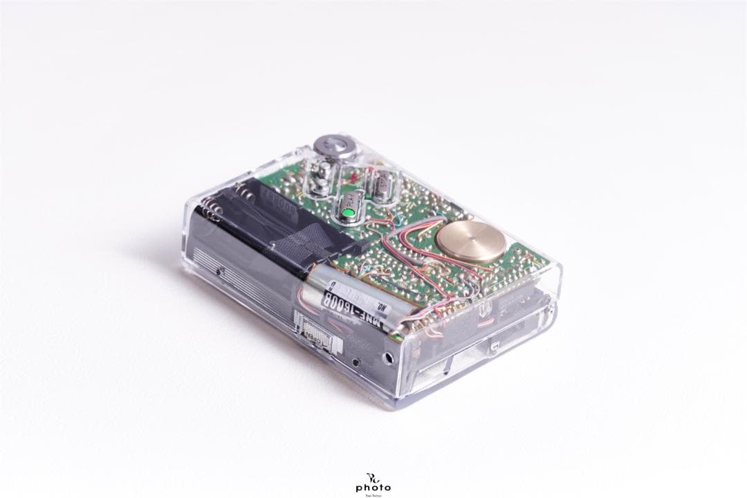 カスタマイズ品 整備済 SONY WALKMAN 透明外装 WM-2