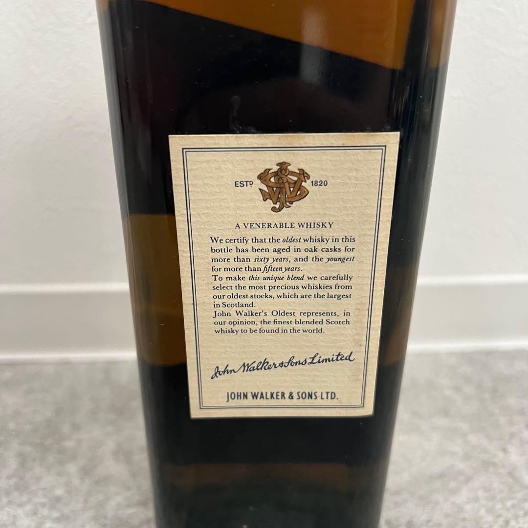未開栓 John Walker's Oldest オールデスト15to60 希少
