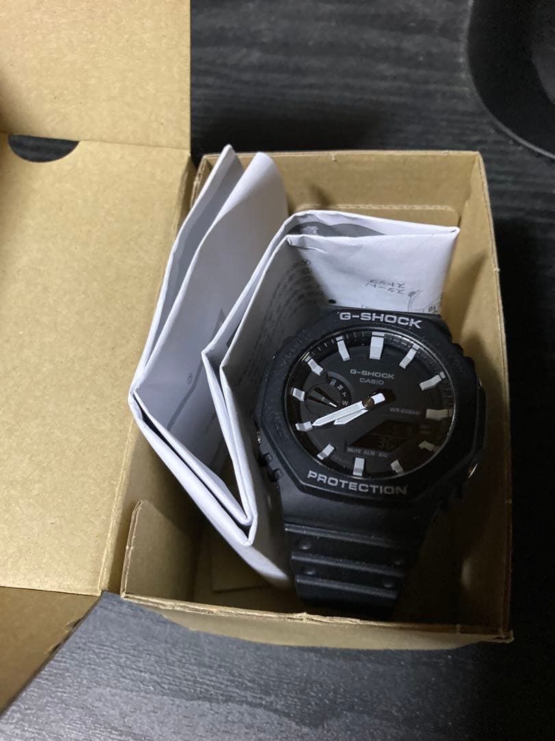 G-SHOCK デジタル腕時計 ブラック　GA-2100