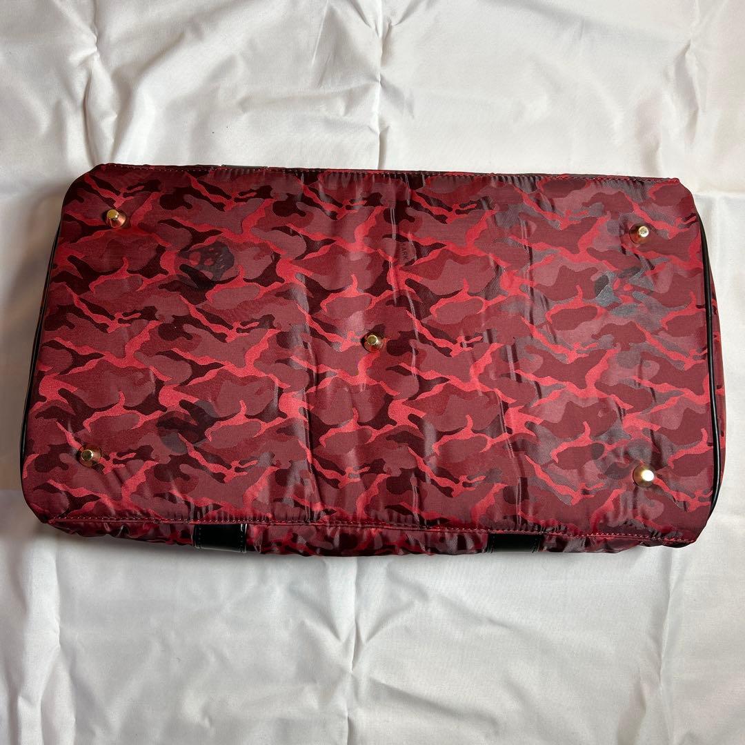 MARK&LONA レッド迷彩 ゴルフバッグ