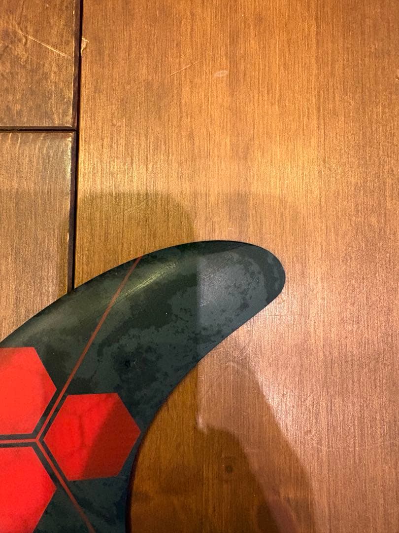 FCS2 FCS fin トライフィン AM PC アルメリック Sサイズ 赤