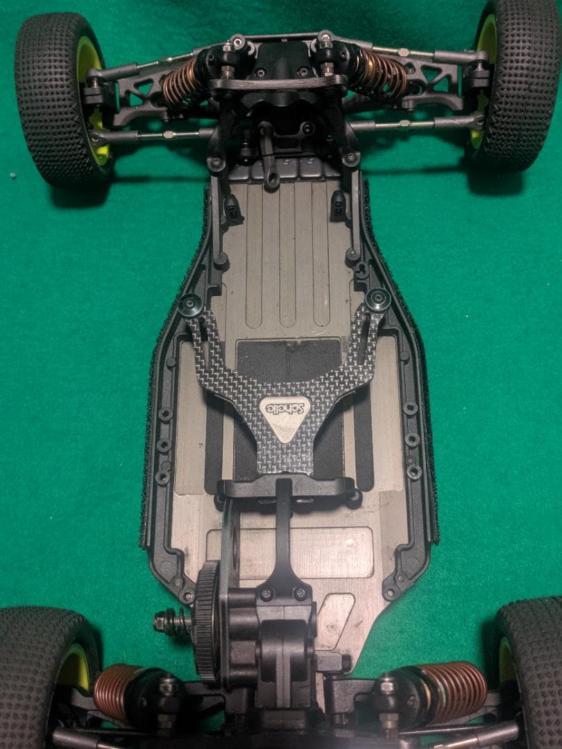 【取説付】ヨコモ YZ-2 2WDバギー 組立済み シャーシ 現状品
