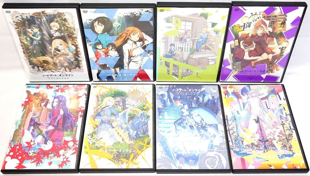 ソードアートオンライン/劇場版/EX/アリシゼーション【DVD】全36巻