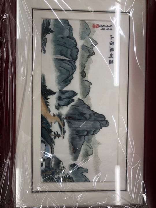 中国の刺繍絵