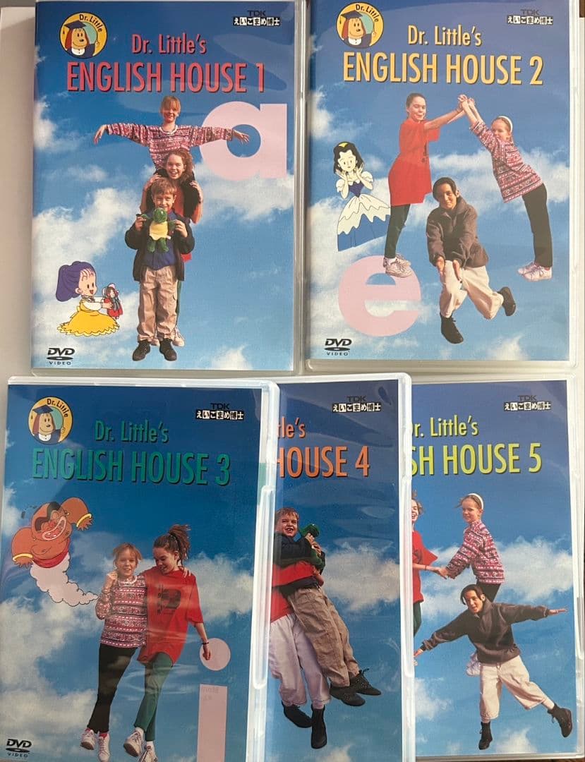 チャスピー　英語DVD　TDKえいごどうわ館　教材