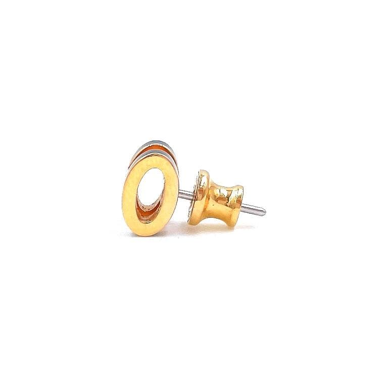 ✨️極美品✨️ エルメス ポップH ピアス レディース ブラック ゴールド 片耳
