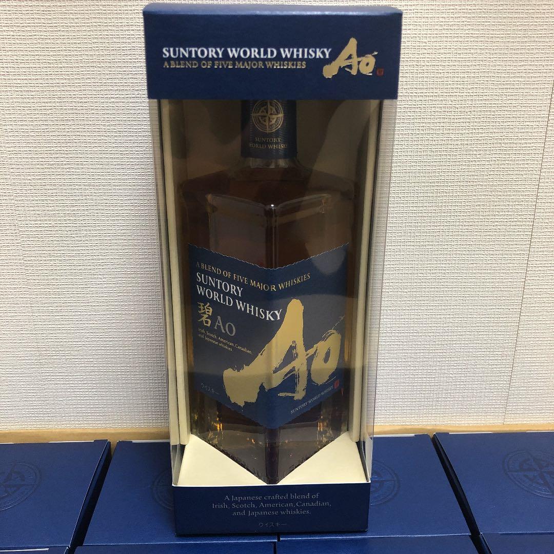 【新品未開封数量限定】サントリー ワールドウイスキー 碧 Ao12本【化粧箱付】
