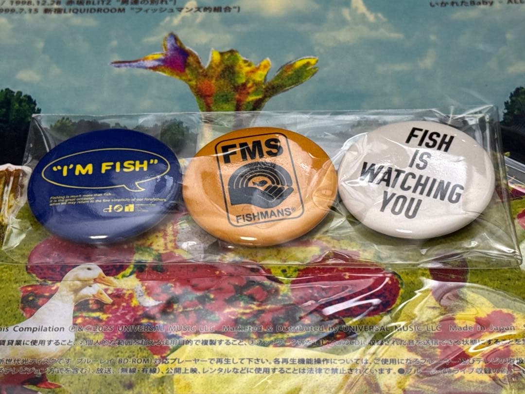 HISTORY OF Fishmans（バッジ付き）