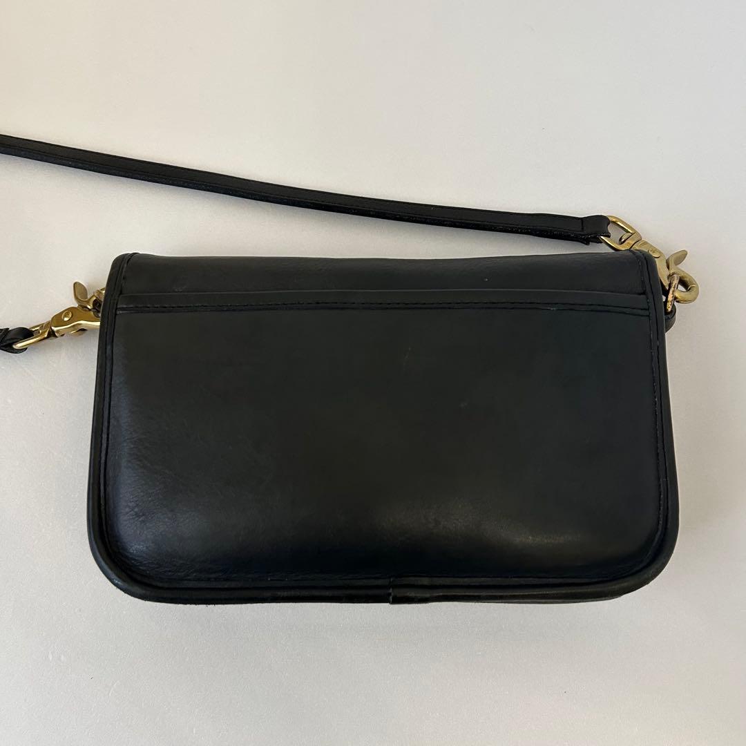 クリーニング済 old coach 9755 Pocket Purse 80s