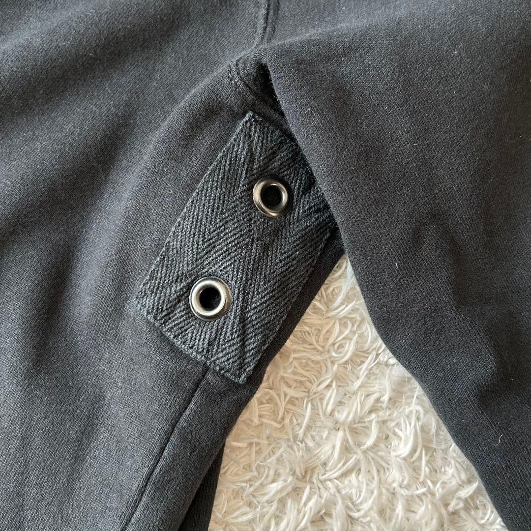 ラルフローレン 90s L/S sweat polo XL black