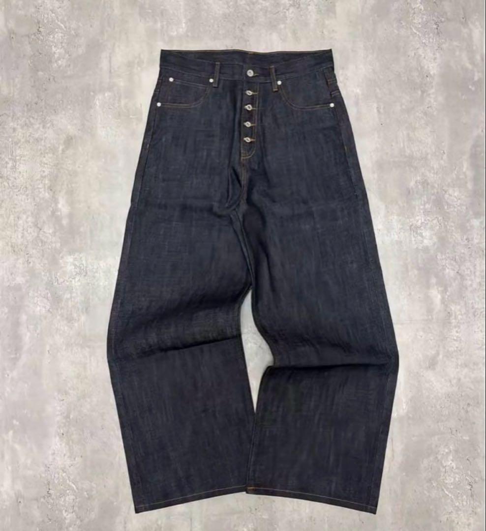 パンツ 9/S PROJECT BUTTON FLY DENIM - INDIGO M