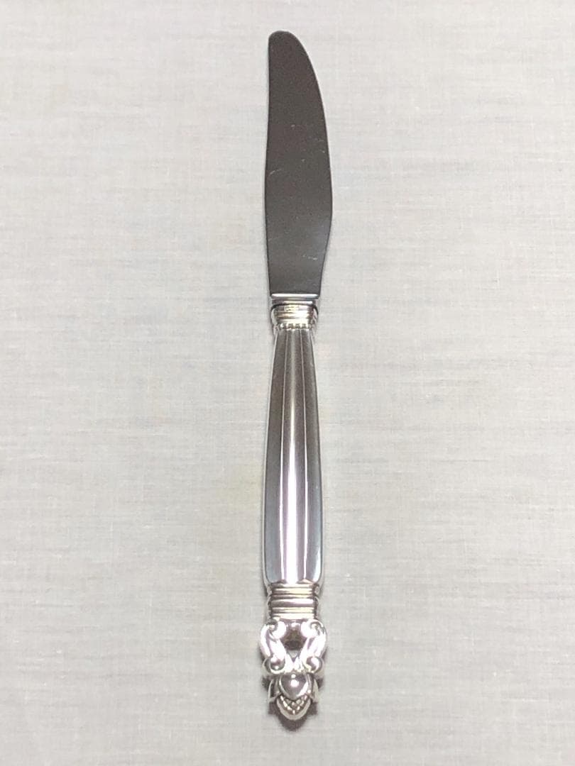 美品 ジョージジェンセン ACORN ディナーナイフ STERLING ②