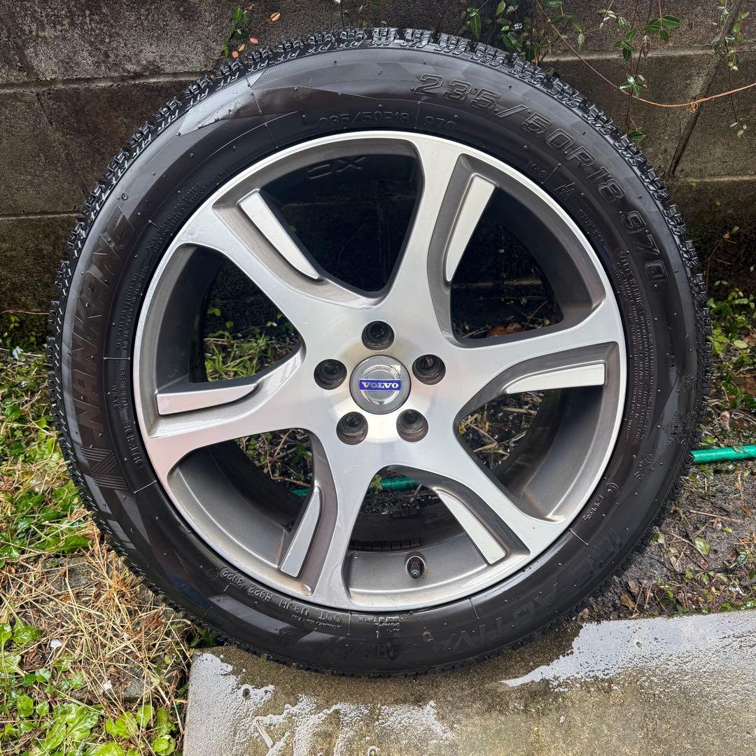 ①【送料込】235/50 R18 スタッドレス VOLVO XC70 4本set