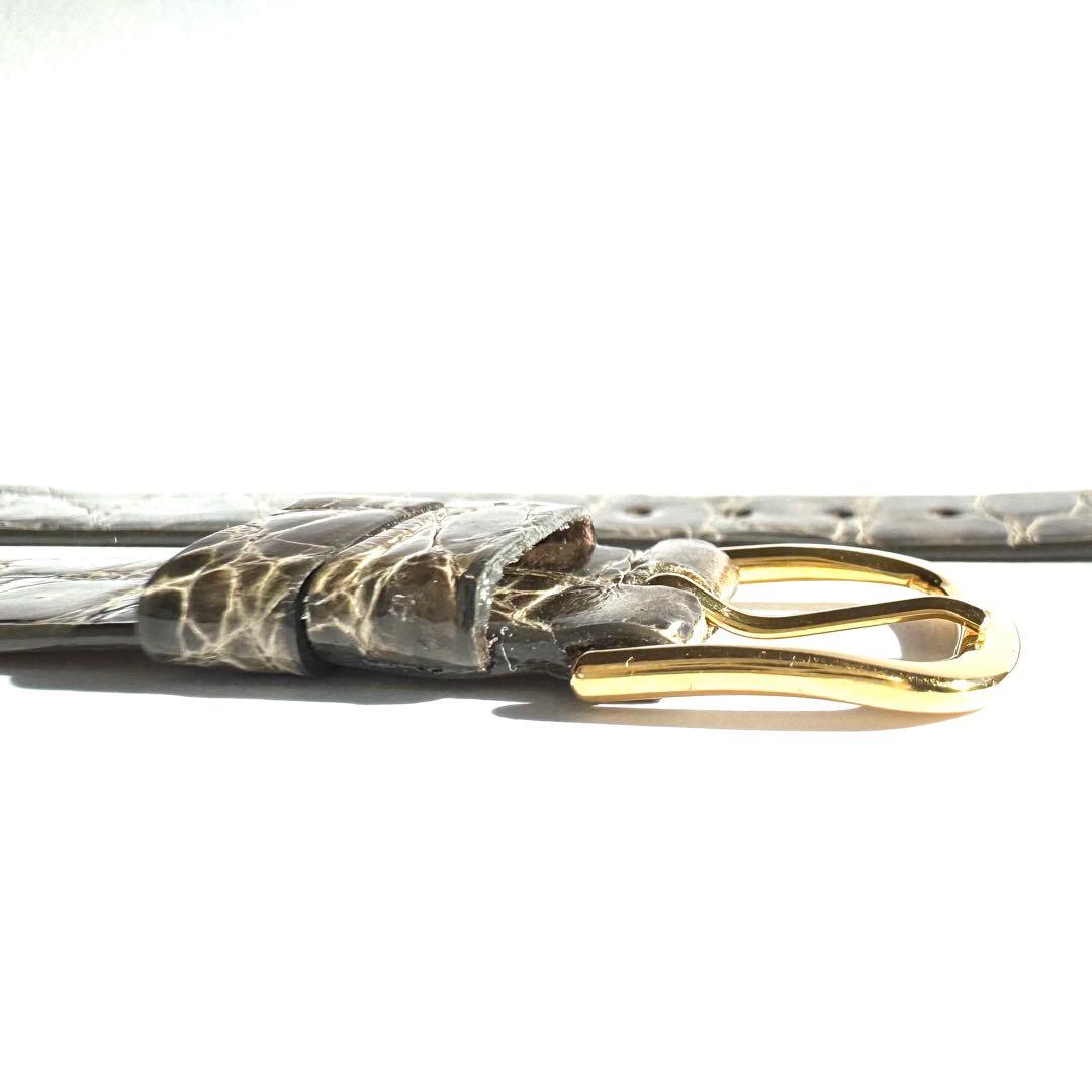 時計 18mm Real CROCODILE Watch Straps Vintage