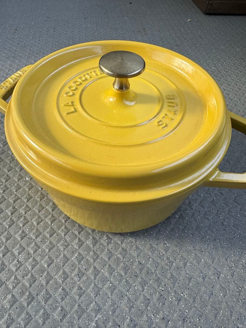 STAUB La Cocotte イエロー 両手鍋